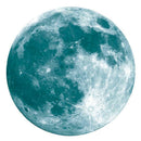 Super Bright Moon Glitter Stickers Fluorescent Wall Stickers Bedroom Decor A