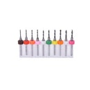 10Pcs DIY 1.1mm-2.0 mm PCB Print Circuit Board Carbide Micro Drill Bits Tool lia