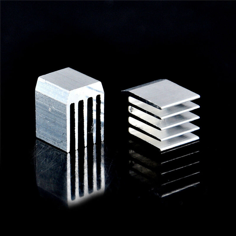 10pcs Aluminum Cooling 9x9x12MM Heat Sink RAM Radiator Heatsink Cooler  B Nw
