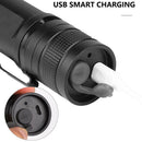 Aluminum Alloy Flashlight Telescope Zoom Strong Light Outdoor Camping Torch