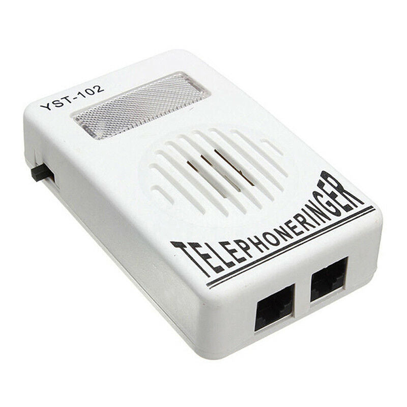 Extra-Loud Telephone Phone Bell Ringer Strobe Light Flasher Sound Amplifier yisp