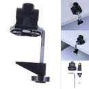 DIY Fixed Desk Lamp Clip Fittings Screw Camera Flash Holder Fit for Mic Stan Hn