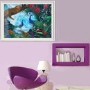 Leopard Peacock 5D Diamond DIY Painting Craft Kit Home Decor