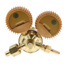 Shockproof Alloy Oxygen Pressure Regulator Gas Gauge Cutting Torch 2 Gauges