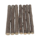 7Pcs Natural Round Wood Sticks Wood Crafts Branches Modelling Arts Projects