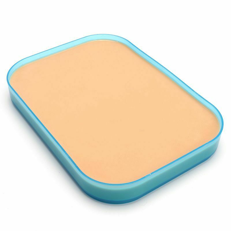Medical Surgical Incision Silicone Suture Training Pad Practice Human Skin  G9K4