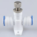 1PC RO 1/4" Hose RO Water Flow Adjust Valve Regulator Waterflow Control Val_