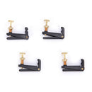 4X Musical Instruments Metal Tone Fine Tuner Adjuster For 4/4 3/4 Violin blaceSE