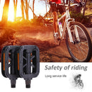 1 Pair Plastics Anti-skid Bike Ball Bearing Pedals for MTB Cycling Sports