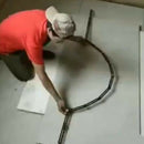 Folding Ruler Glass Woodworking Puncher for Builders, Craftsmen, Carpenters