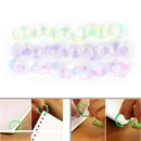12x Easy Ring Paper Book Loose Leaf Binder Keychain Key Stationery JR