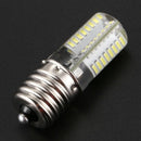E17 Socket 5W 64 LED Lamp Bulb 3014 SMD Light Pure White AC 110V-220V