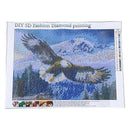 5D Diamond Painting Kits Full Drill Diamond Embroidery 12x16 Inches eagle