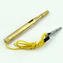 Auto Car Truck Motorcycle Golden Circuit Voltage Tester Test Pen DC 6V-24V  Q4Z8
