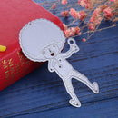 Boy DIY Cutting Dies Stencils Scrapbooking Metal Embossing Craft Album Card