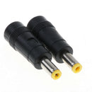 10x DC Power Adapter Connector 4.0x1.7mm Female to 5.5 x 2.5mm Male Jack