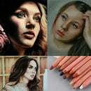 12Pcs Soft Pastel Artist Pencils Crayon Charcoal For Sketching Drawing Supplies