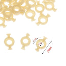 50pcs Plastic Trumpet Valve Guides for Repairing Parts Instrument Accs