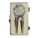 Golf Divot Tool Repair Tool with Magnetic Ball Marker Accessory Golfer Gift