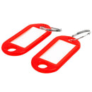 Key Ring Tags (50PCS red) E7M5