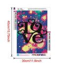 5D DIY Full Drill Diamond Painting Starry Sky Words Embroidery Kit (w027)