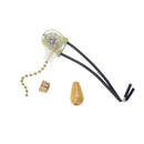 2X Convenient Ceiling Fan Light Replacement Retro Pull Chain Switch  r JR