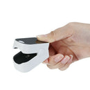 Fingertip Pulse Oximeter, Blood Oxygen Saturation Monitor for Adults, White