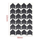 10 Sheets Photo Corners Self Adhesive Stickers, Photo Mounting Paper Corner Q5E1