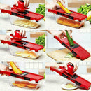 6 in 1 Vegetable Potato Onion Carrot Kitchen C9R1 Chopper T Q1F6 Grater D0J8