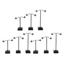 6x Necklace Earring  Display Stand Metal Jewelry Organizer Tree 3 Sizes