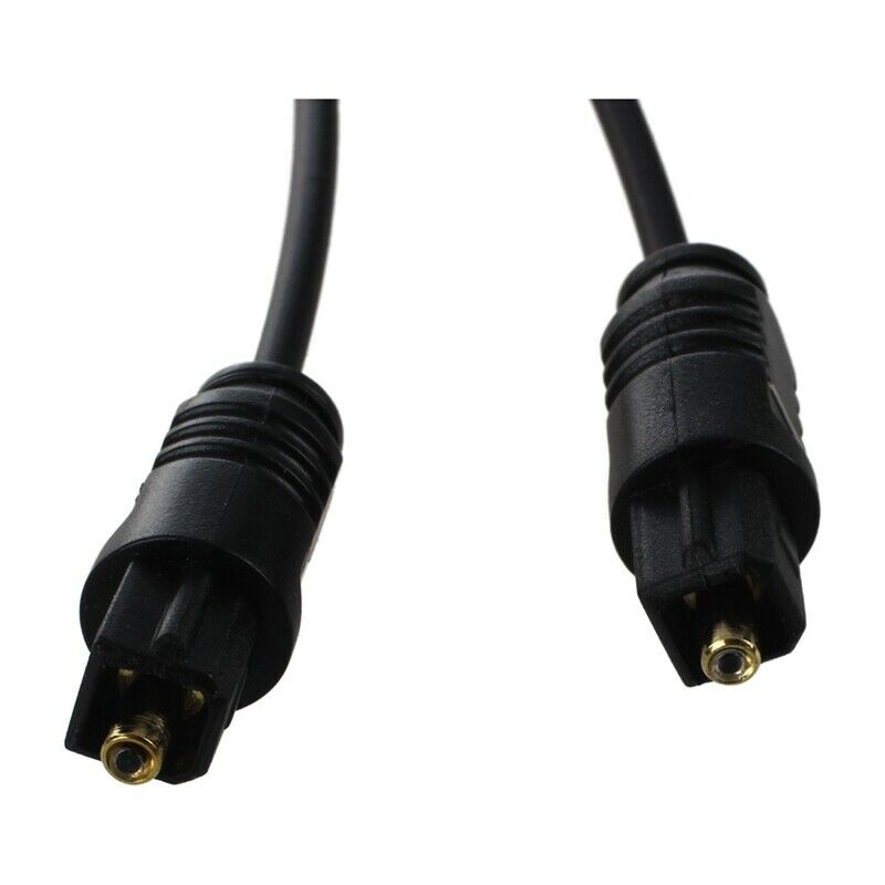 5X( 1.5M Toslink Optical Fiber Audio Cable Digital 5FT OD 6.0 SPDIF MD DVD H9M7)