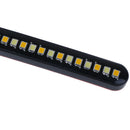 24LED Universal motorcycle turn signal strip water tail brake light indica-OZ