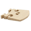 5pcs Violin Fiddle Bridge Maplewood for 4/4 Size Violin Musical Instrument