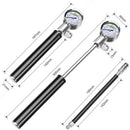 Bicycle Pump With Pressure Gauge Hand Cycling Pump PrS Ew
