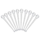 10Pcs Clear Hanging Chandelier Crystal Raindrop Prism Accent Rainbow Suncatcher