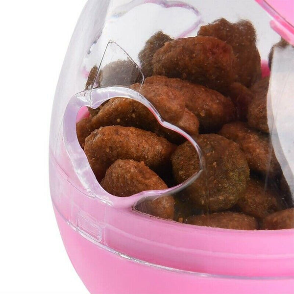 Cat Treat Ball Funny Pet Food Leakage Ball Interactive Kitten Food Dispense J8R8