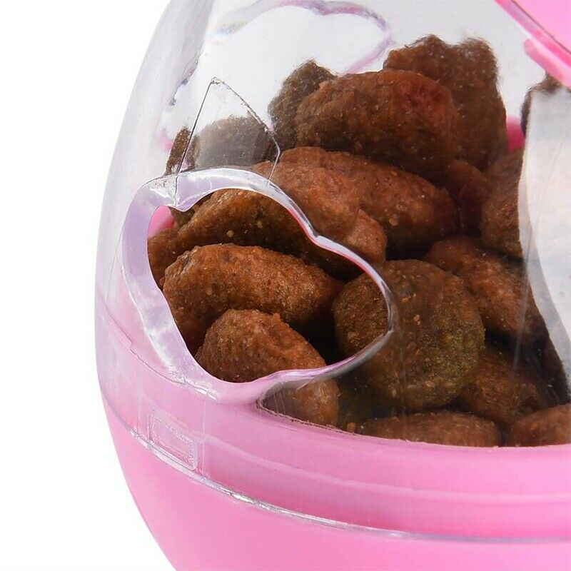 Cat Treat Ball Funny Pet Food Leakage Ball Interactive Kitten Food Dispense J8R8