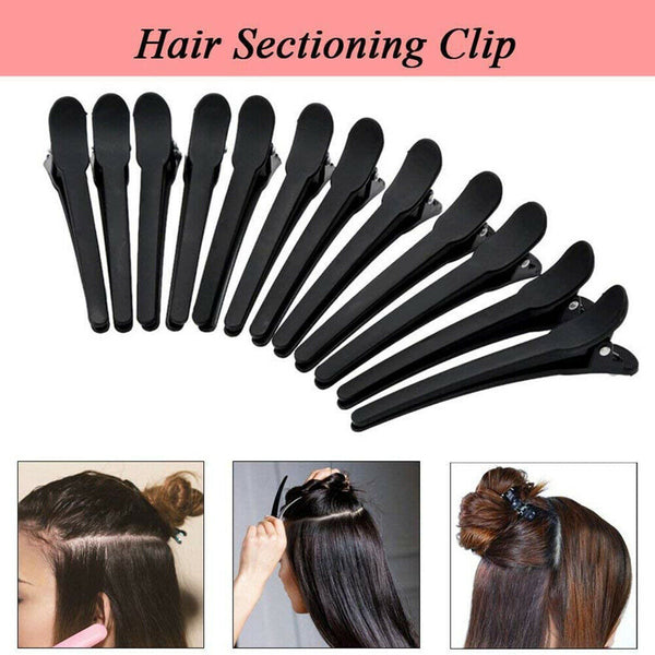 12pcs Alligator Hair Clips Pin Hairdressing Styling Sectioning Hairpins