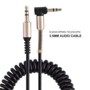 3.5mm Male to Male Aux Cable Cord 90 Degree Car Audio Headphone Intriguing