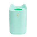 Large Capacity Home Air Humidifier Double Nozzle Fine Mist Sprayer (Green) A