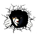 Car Styling Stickers Scary Halloween Auto Decals PVC Graphics (40x34cm)