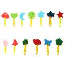 31pcs Painting Kits Sponge Paint Brushes Apron for DIY Early Learning