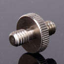 1/4" Male to 1/4" Male Threaded Convert Screw Adapter for Tripod and Head