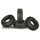 Durable 4pcs 1/10 RC Rock Crawler Tyres Set for Axial HSP  1.9'' Black