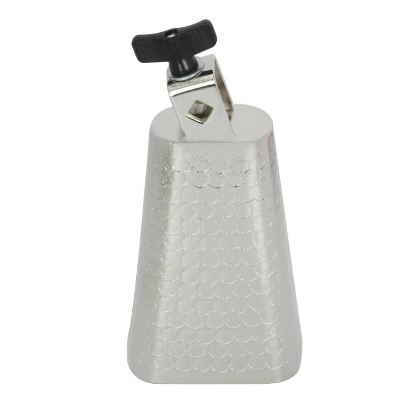 6 inch Metal Steel Cow Bell Noise Maker with Handle for Drumset Kit Percussion