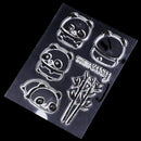 English greetings Transparent Silicone Clear Stamps for Scrapbook Album Cards