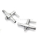2X Aquarium Fish Thread Air Flow Distributor Lever Control Valve Splitter Pump
