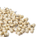 Wood Push Pins,Decorative Thumb Tacks Used on Cork Boards or Maps, Pack of