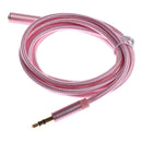 3.5mm Male to Female AUX Audio Splitter Cable Earphone Headset Adapter 1.5m