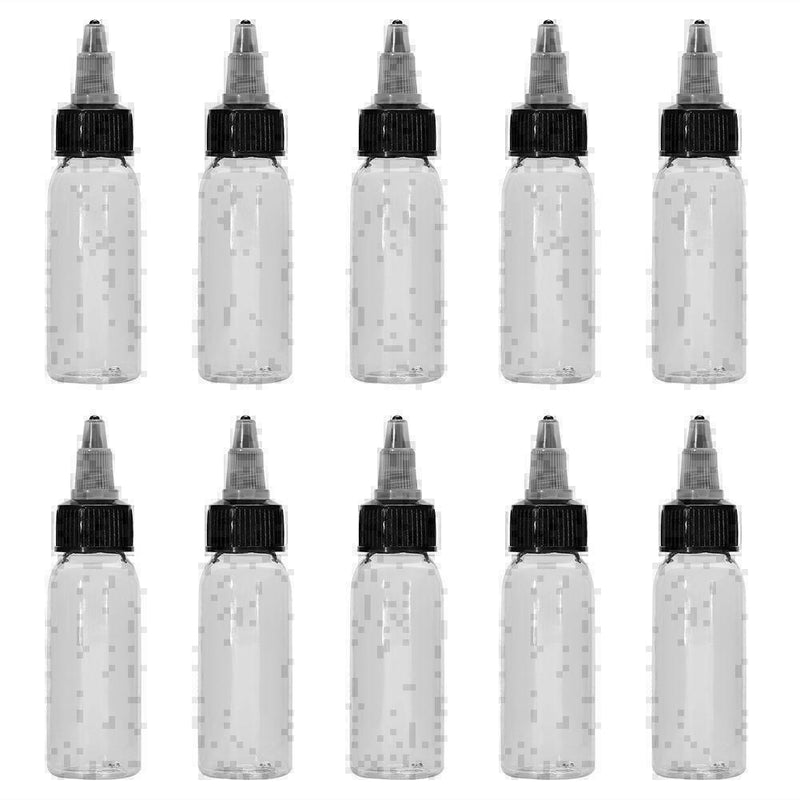 30 ml 1 OZ Twist Cap Empty Plastic Ink Pigment X6O3 P7M9 Tatto Bottle T0M7